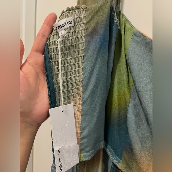 NWT Reformation Sigmund MIDI Dress - Picture 7 of 7